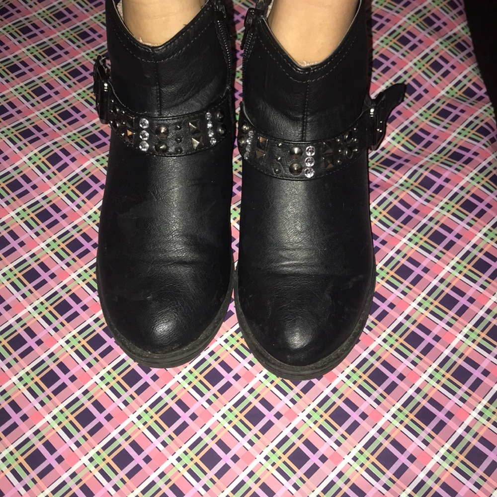 Black booties
